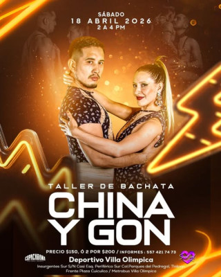 Taller de Bachata por China - Gon (Desde Argentina)