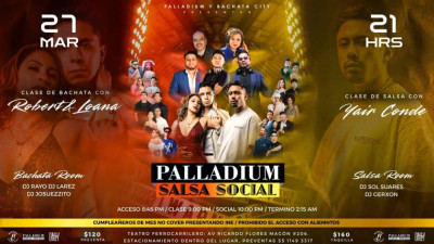 TE INVITAMOS a PALLADIUM edición marzo ⭐
