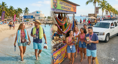 Parada Groviajes: playa